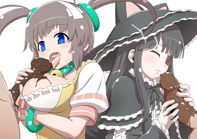 minori (senran kagura)+mirai (senran kagura)