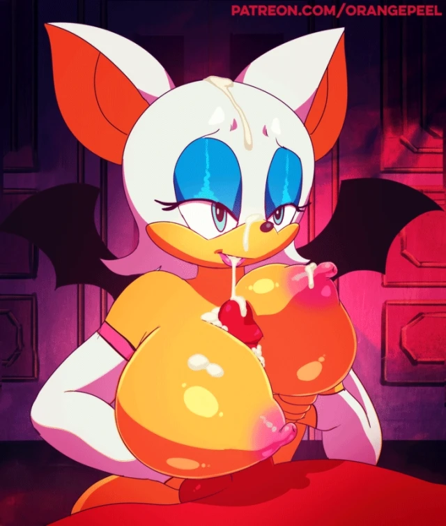 knuckles the echidna+rouge the bat