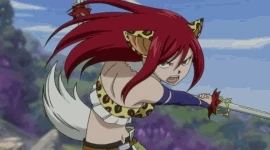 cobra (fairy tail)+erza scarlet