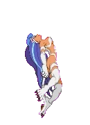 felicia (vampire)+kuromaru (mugen)