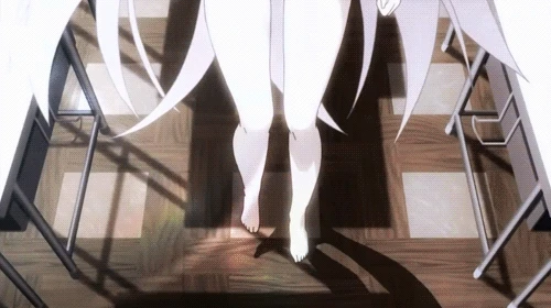 araragi koyomi+black hanekawa+hanekawa tsubasa